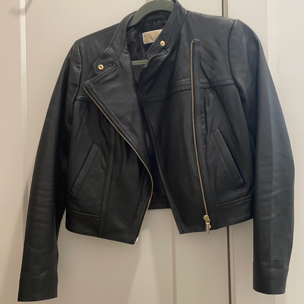 Michael Kors Leather Jacket